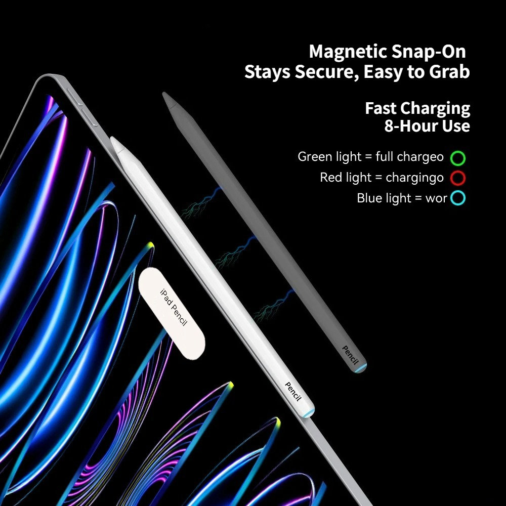 Bluetooth Trackpad - 新しいBluetoothスタイラスペン Apple iPad Pencil対応 iPad A16