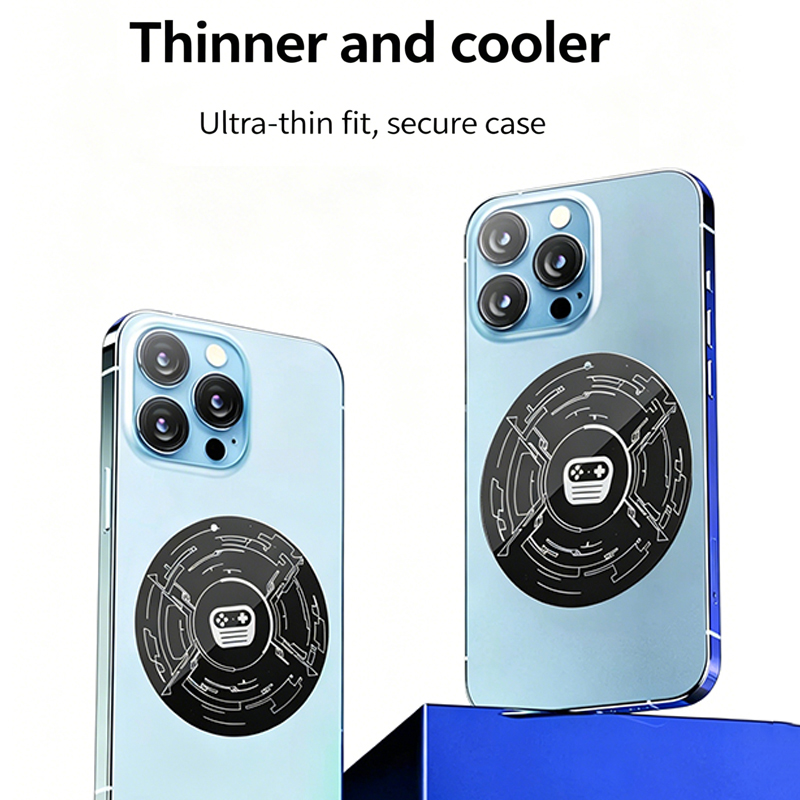 Tablet Car Accessories - 超薄型鉄リングステッカー磁気アクセサリー電話クーラーカーマウント用ユニバーサル金属プレートAndroid電話タブレット用