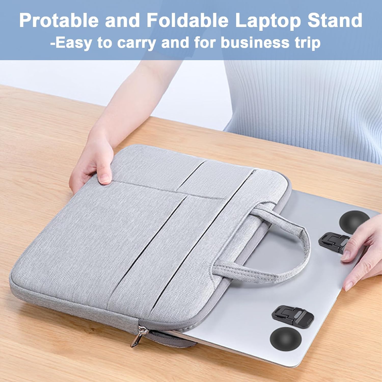 2個入り ポータブル折りたたみ式ノートパソコンスタンド 調節 - Cooling Stand Tablet のレビューと価格
