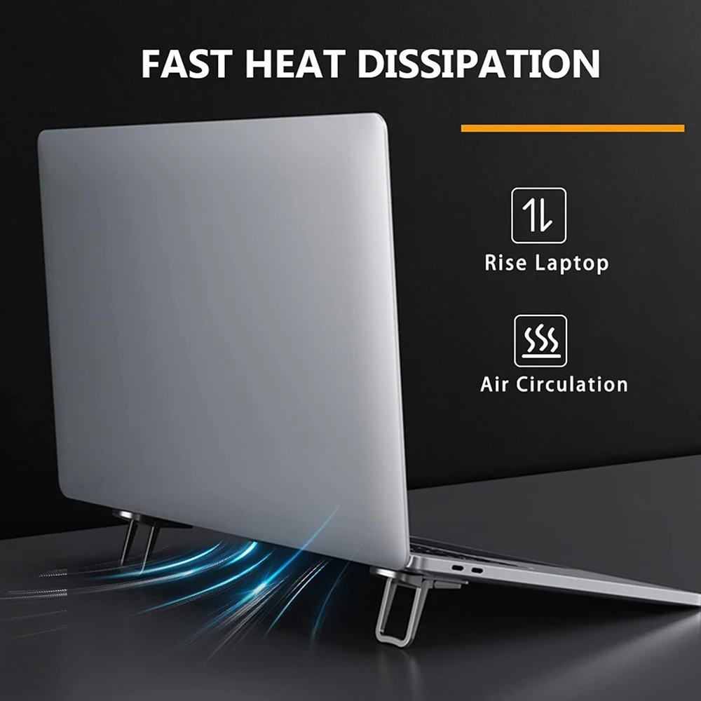 2個セット 折りたたみ式ノートパソコンスタンド ポータブルノ - Cooling Stand Tablet のレビューと価格