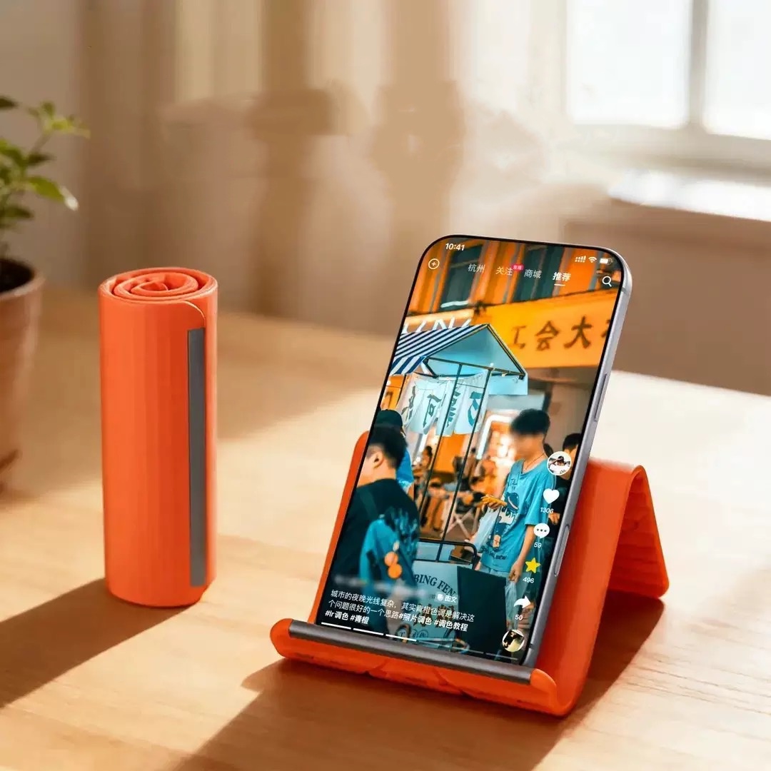 怠惰な携帯電話スタンド シリコン製デスクトップタブレット/ノ - Tablet Phone Accessories のレビューと価格