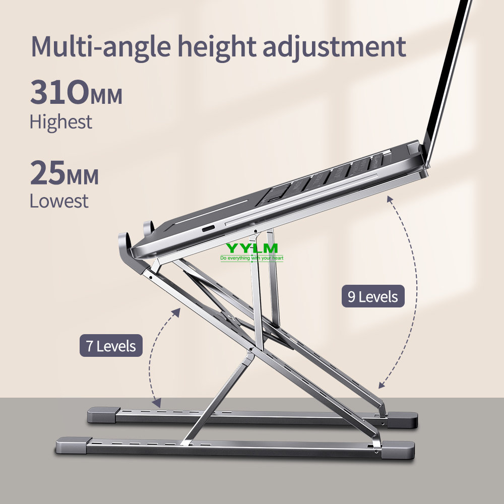 YYLM N8 ラップトップスタンドアルミ Macbook  - Cooling Stand Tablet のレビューと価格