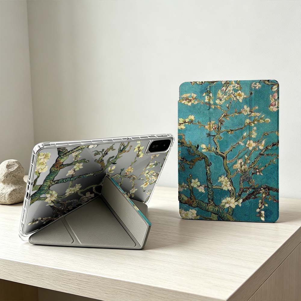 アートアプリコットブロッサム柄 Xiaomi Mi Pad  - Redmi Tablet Accessories のレビューと価格