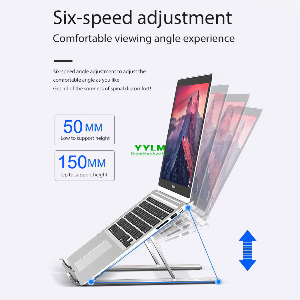 Yylm n3-アルミニウム合金ラップトップスタンド,iPa - Cooling Stand Tablet のレビューと価格