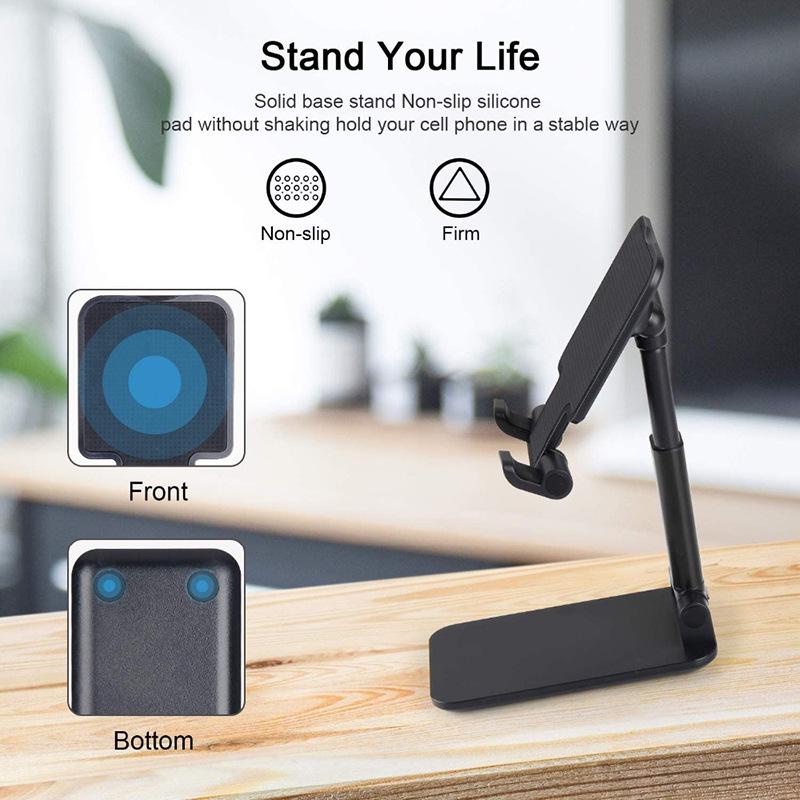 デスクトップ電話ホルダースタンドユニバーサル電話ホルダータブ - Tablet Phone Accessories のレビューと価格