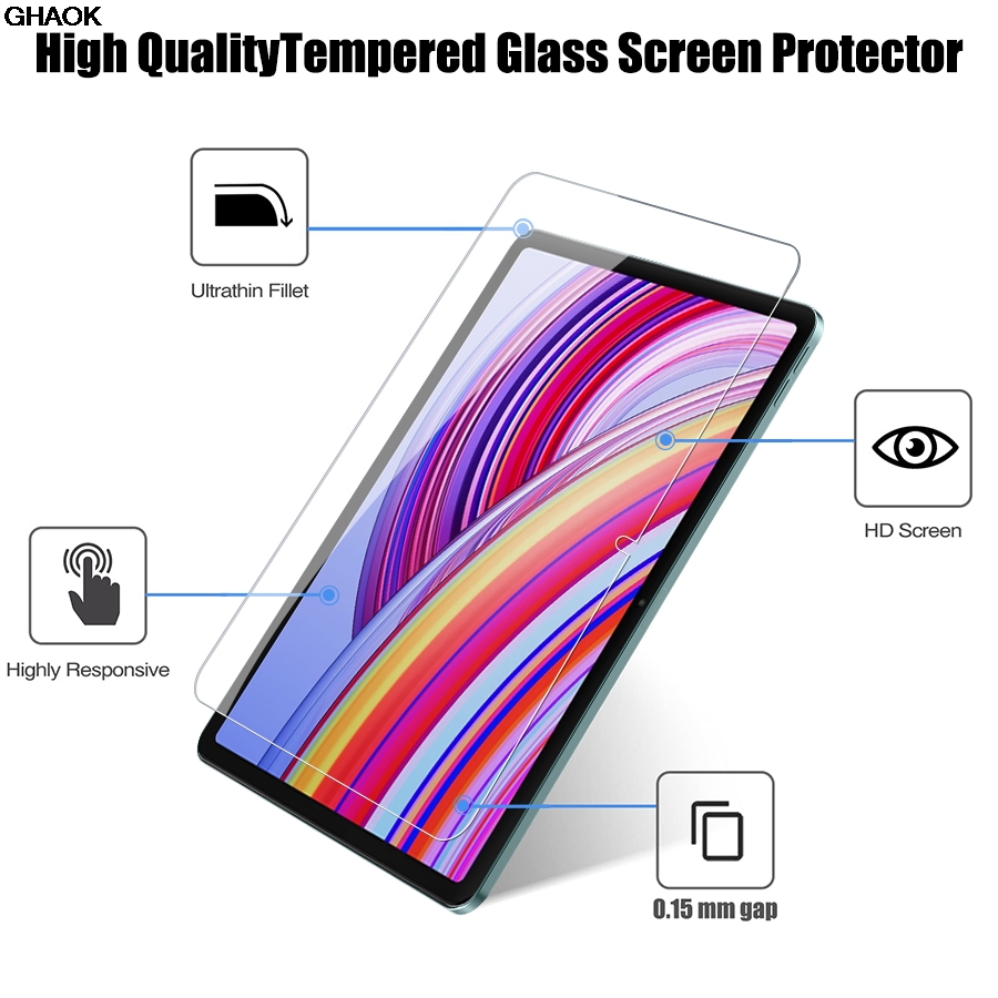 2 個の強化ガラススクリーンプロテクター Xiaomi Re - Redmi Tablet Accessories のレビューと価格