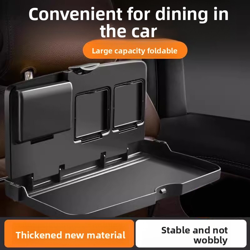 車の後部座席用折りたたみ式ダイニングテーブル - カップホル - Tablet Car Accessories のレビューと価格
