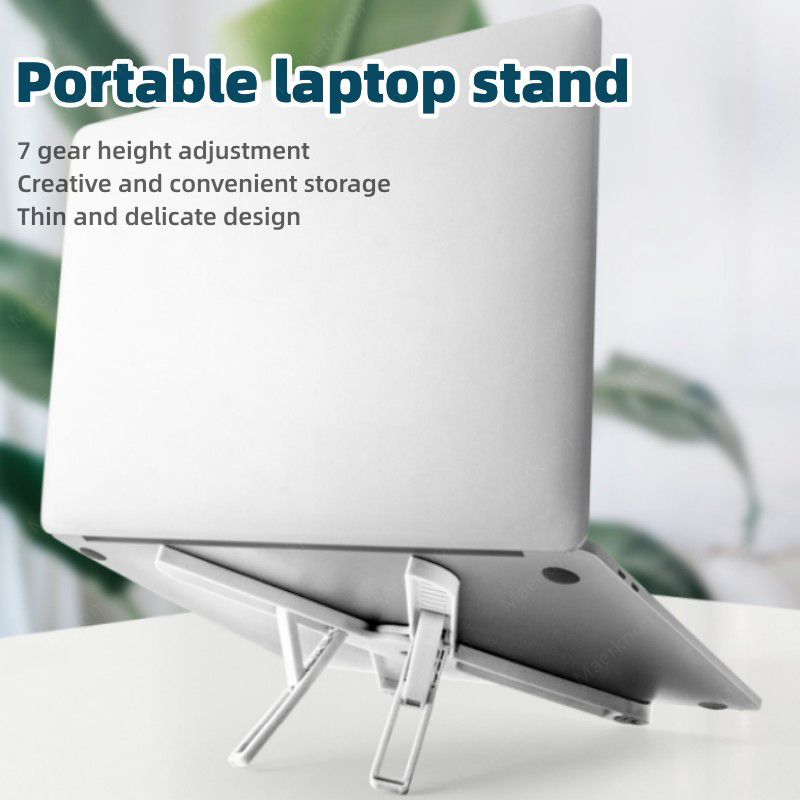 ABS 調節可能なラップトップスタンド滑り止め冷却リフティン - Cooling Stand Tablet のレビューと価格