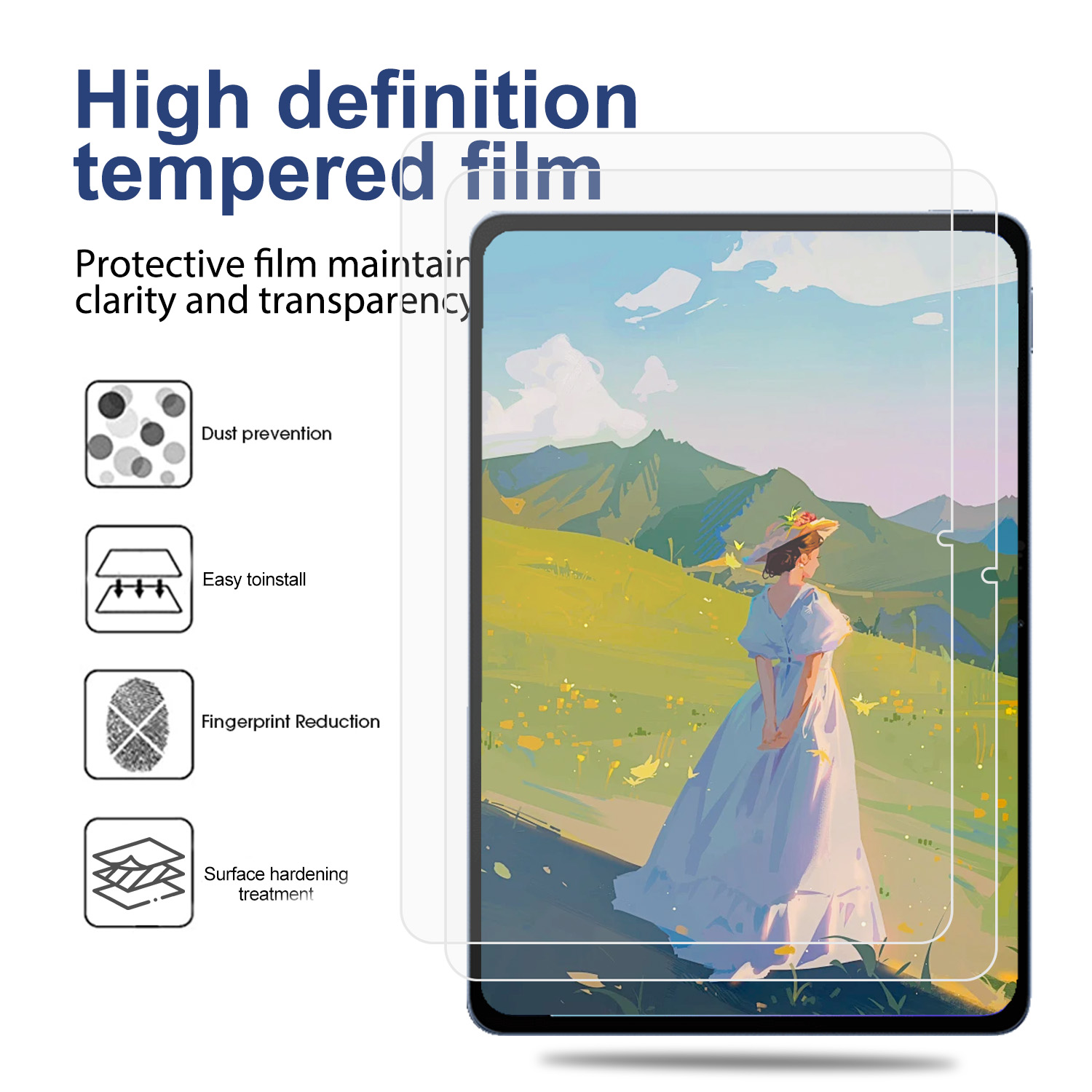1-3 個紙のような感触のスクリーンプロテクター Xiaom - Mi Tablet Accessories のレビューと価格